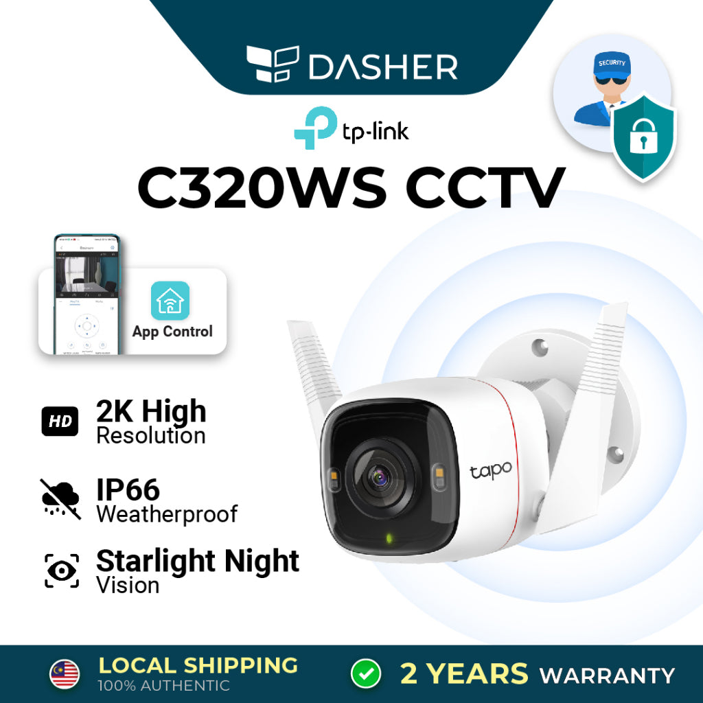 TP-Link Tapo C225 WiFi Caméra de sécurité IP QHD 360º Night Vision