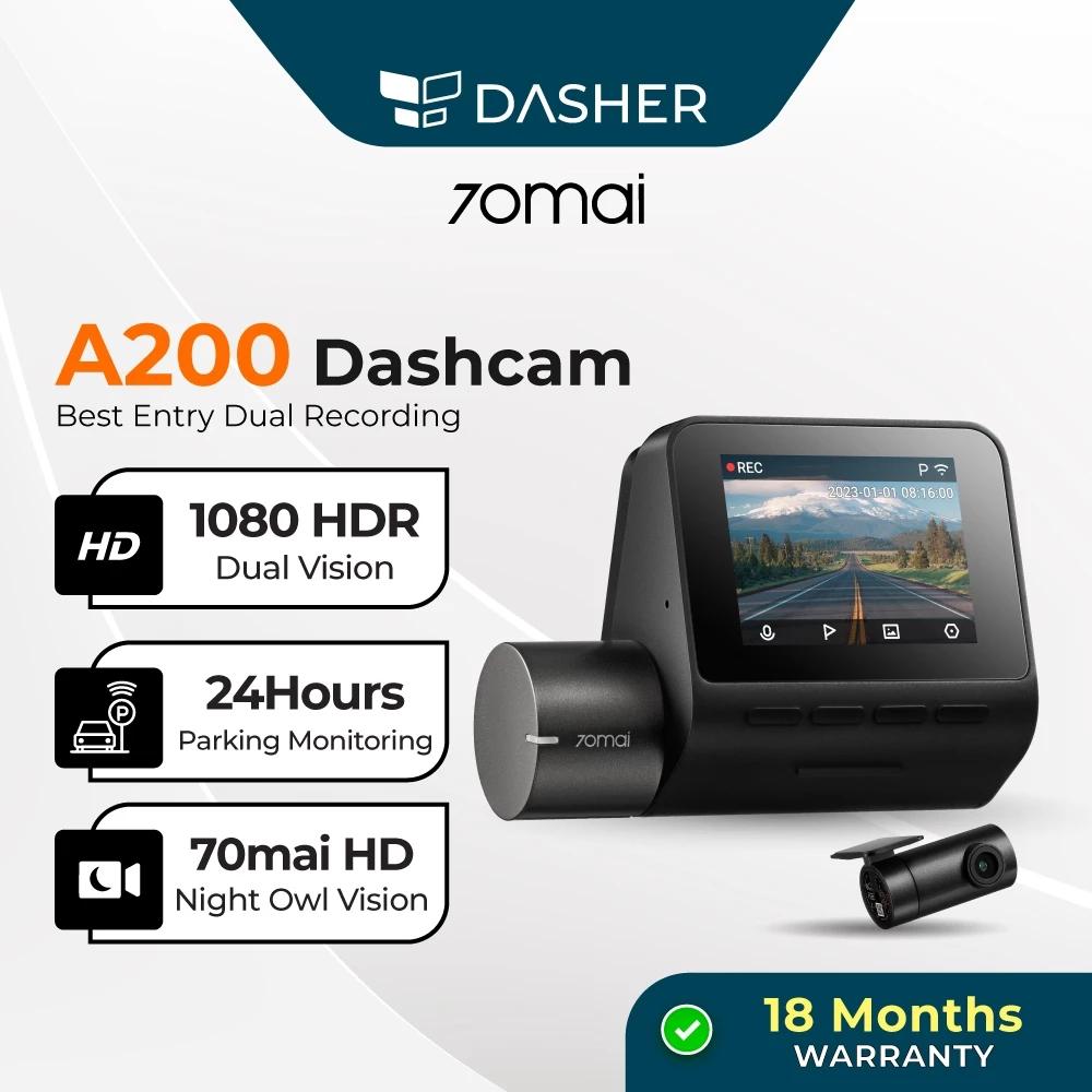 Xiaomi 70mai A200 Dashcam, Dual Channel