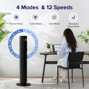 [New Arrival] Levoit Classic Pro Smart Tower Fan 42-inch Brushless DC Motor App Control with wifi