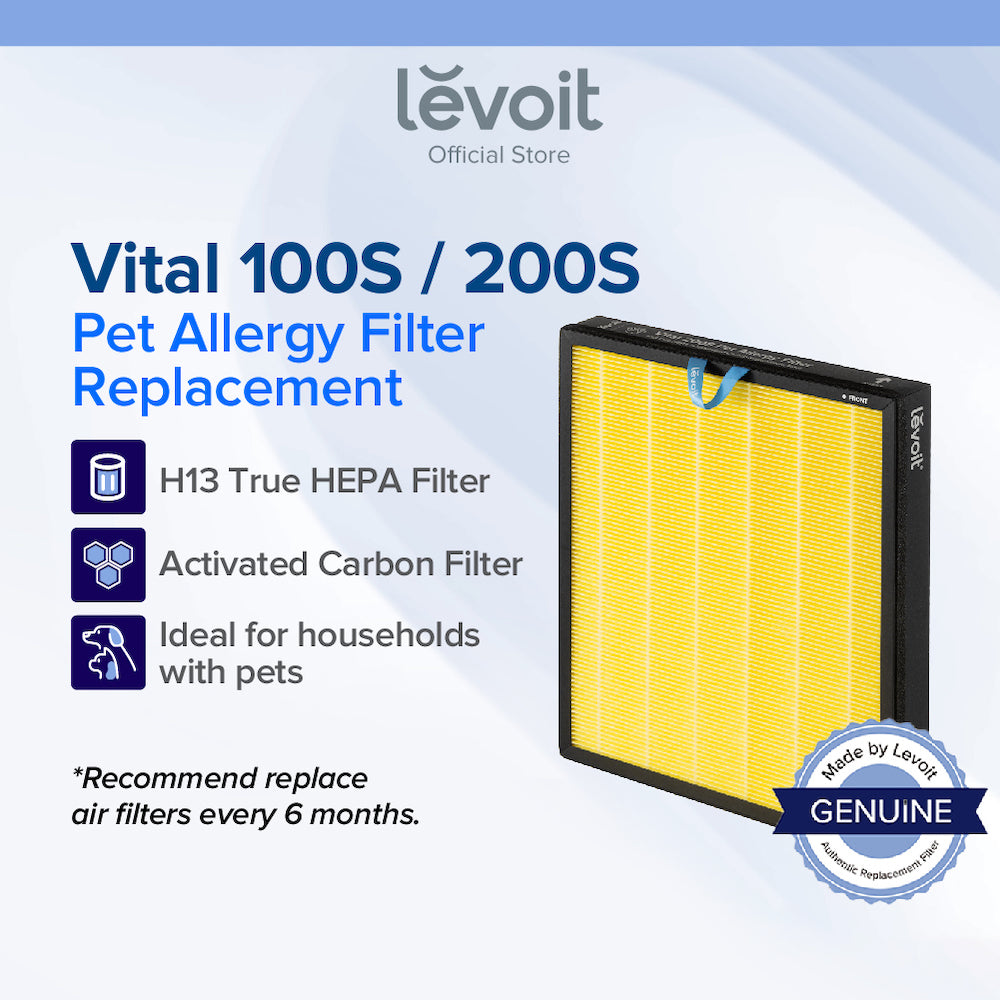 Levoit Vital 100S/200S Pet Care Air Purifier Advanced Pet Allergy Replacement