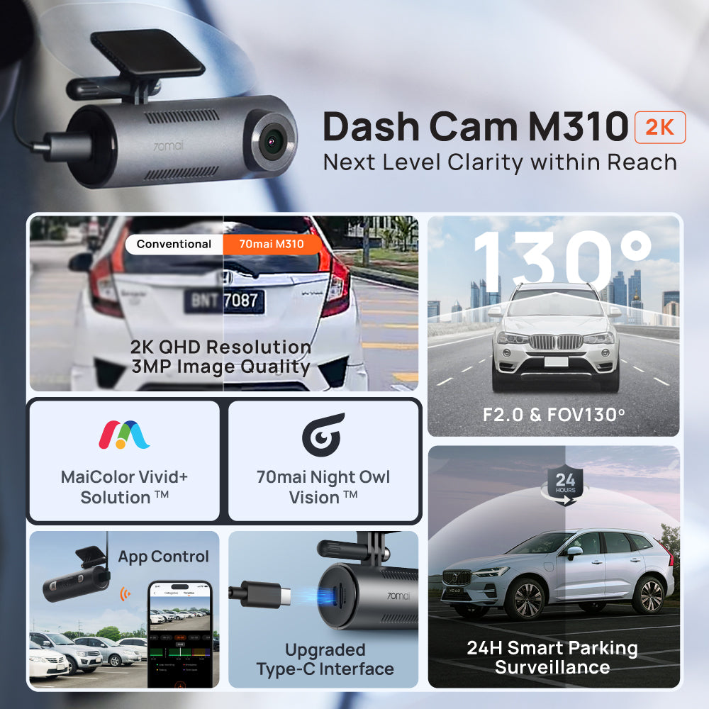 70mai M310 Dashcam