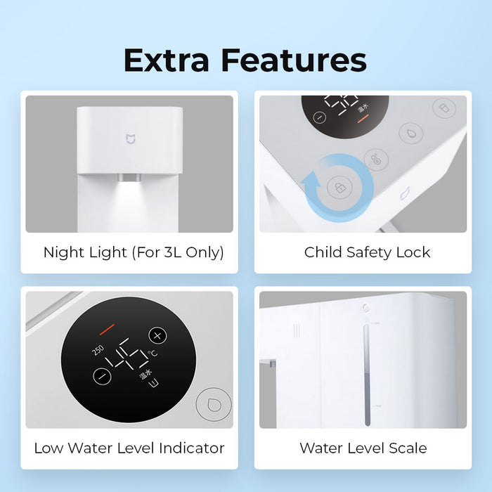 Xiaomi Mijia Smart Hot & Cold Water Dispenser 3L | Dasher Malaysia