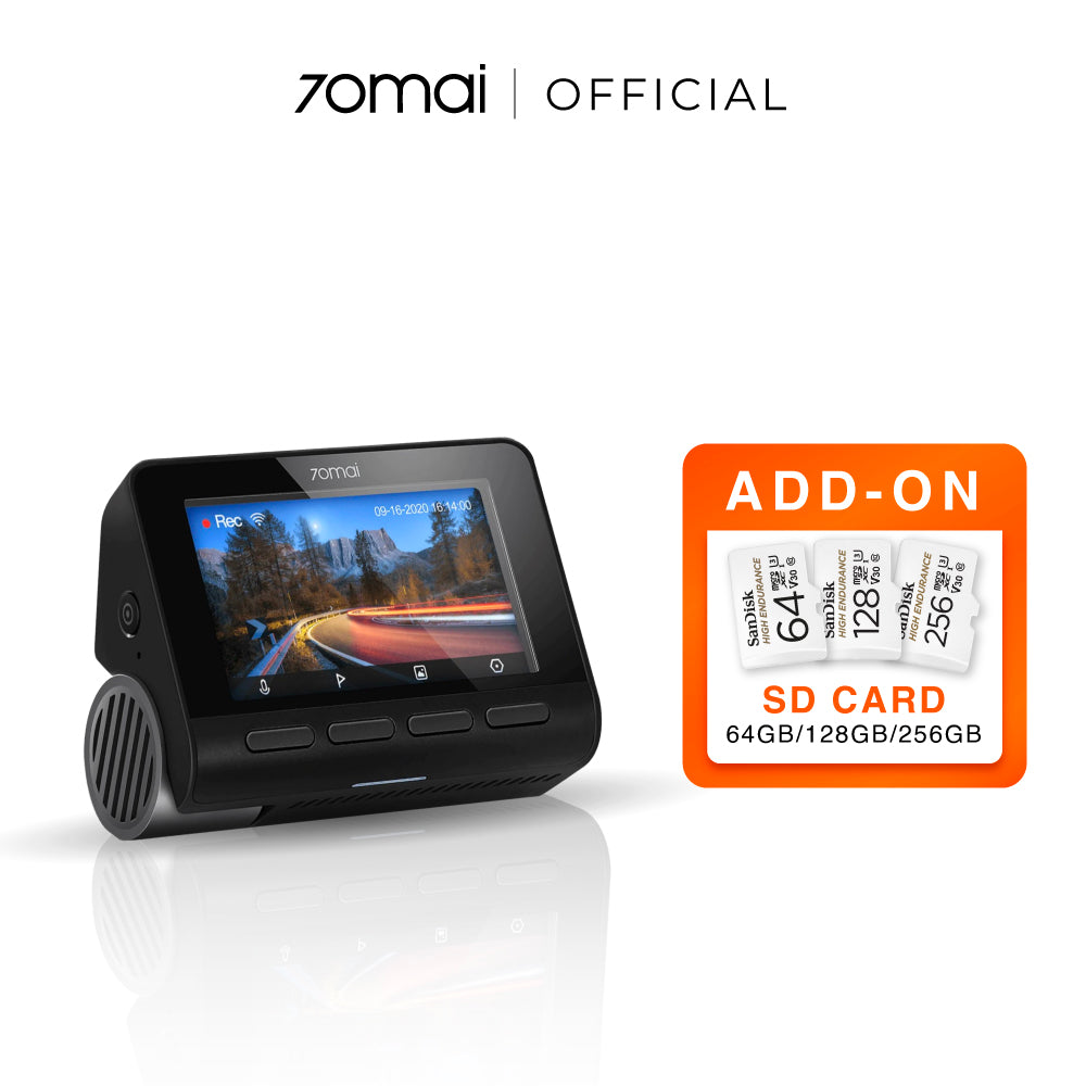 70mai Dash Cam 4K HDR A810 IMX678 Xiaomi GPS Car UHD AI Detection Parking  Camera